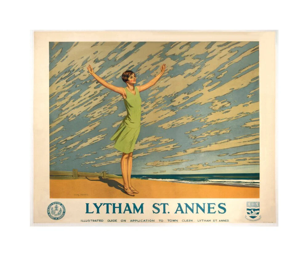 'Lytham St Annes', LMS poster, 1923-1930. - Image 28