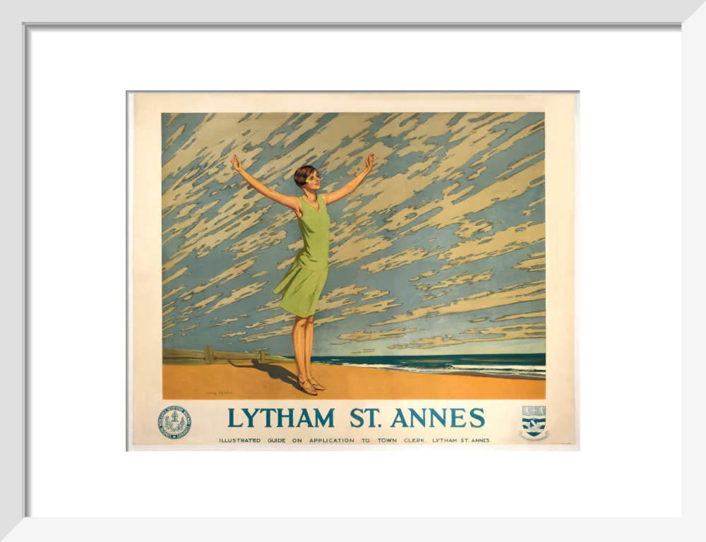 'Lytham St Annes', LMS poster, 1923-1930. - Image 42