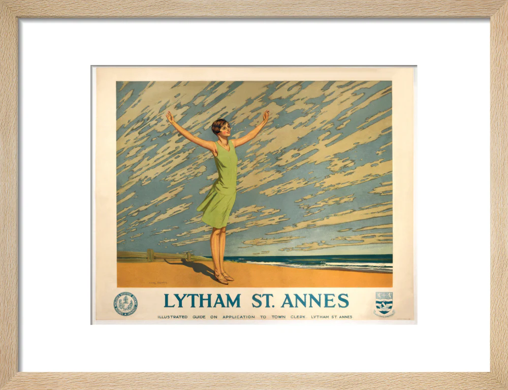 'Lytham St Annes', LMS poster, 1923-1930. - Image 44