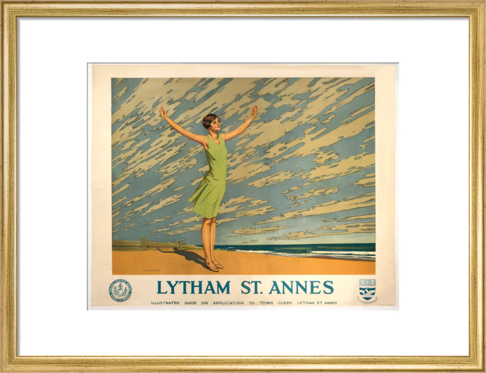 'Lytham St Annes', LMS poster, 1923-1930. - Image 48
