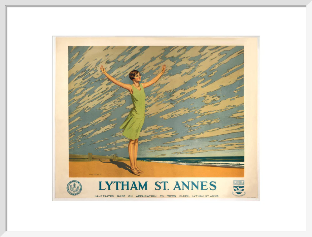 'Lytham St Annes', LMS poster, 1923-1930. - Image 52