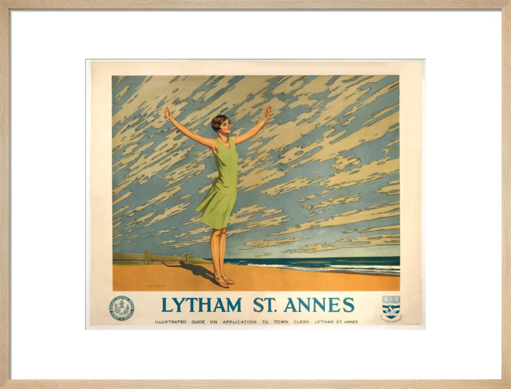 'Lytham St Annes', LMS poster, 1923-1930. - Image 54