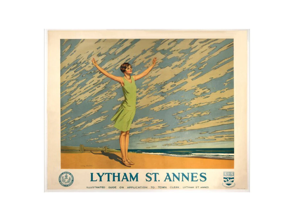 'Lytham St Annes', LMS poster, 1923-1930. - Image 55