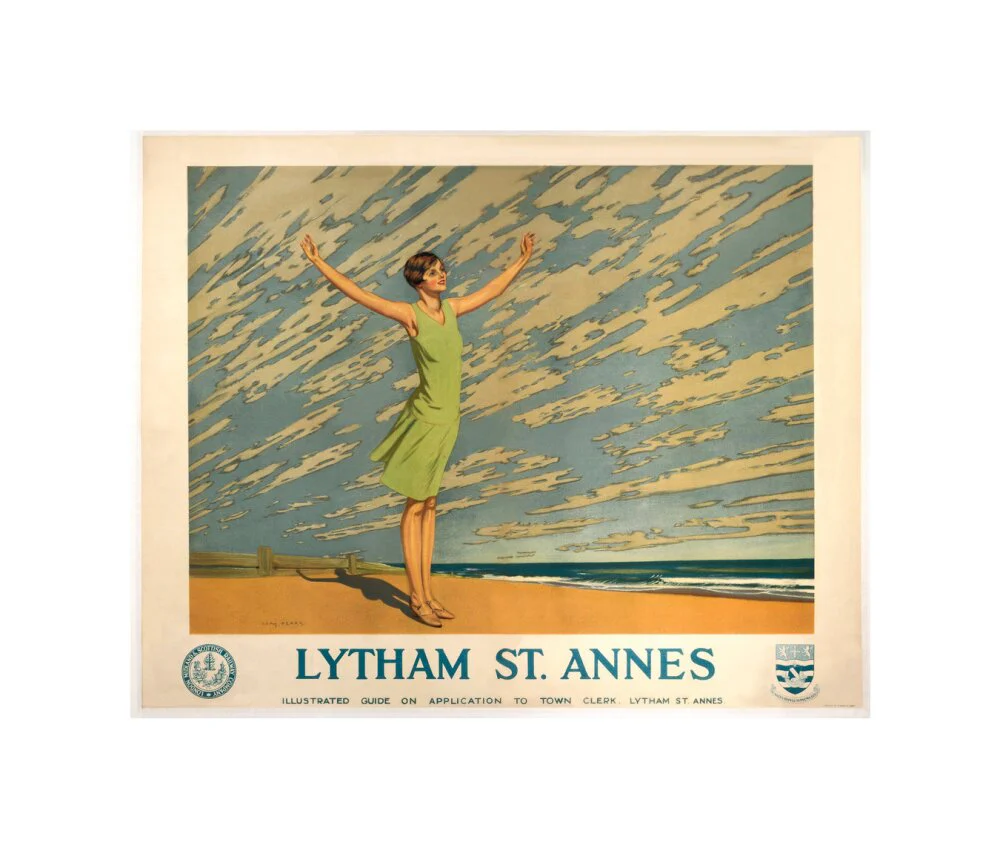 'Lytham St Annes', LMS poster, 1923-1930. - Image 60