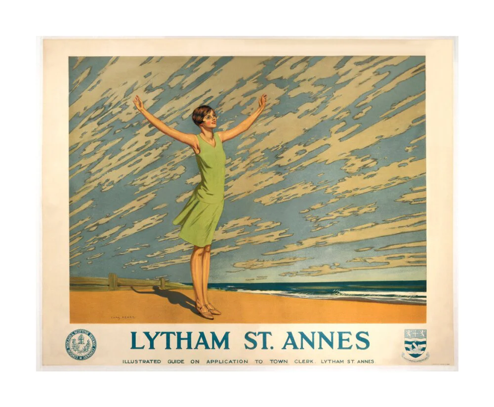 'Lytham St Annes', LMS poster, 1923-1930. - Image 62