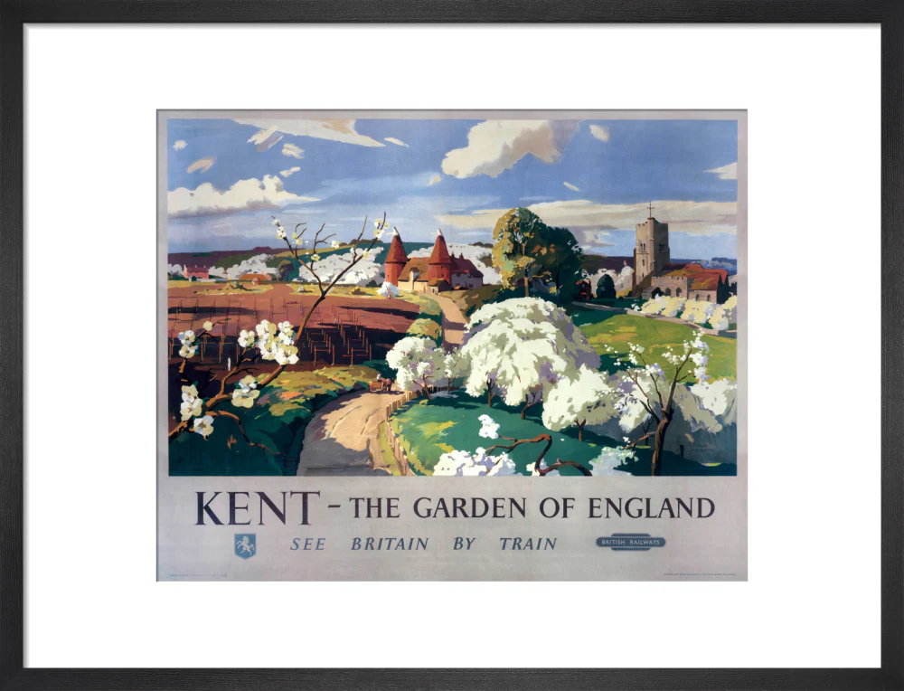 'Kent - The Garden of England', BR poster, 1955. - Image 13