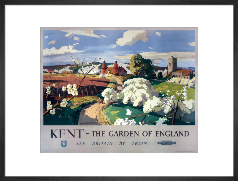 'Kent - The Garden of England', BR poster, 1955. - Image 18