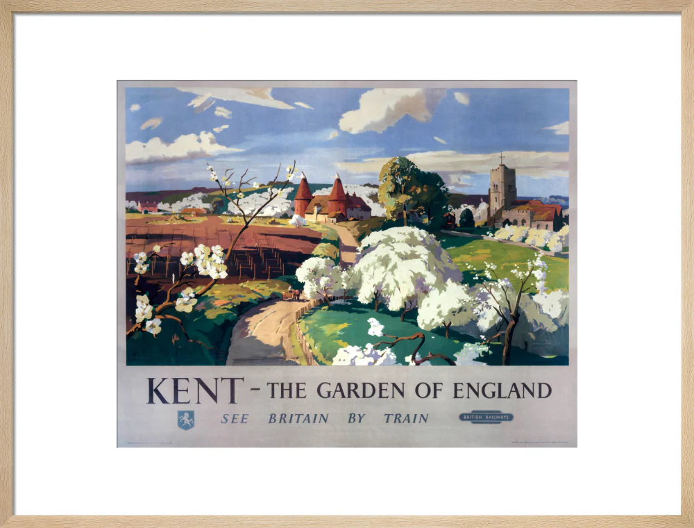 'Kent - The Garden of England', BR poster, 1955. - Image 21