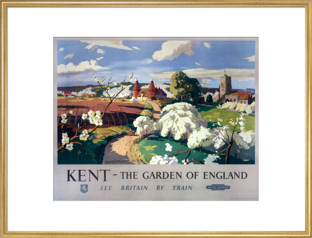 'Kent - The Garden of England', BR poster, 1955. - Image 25