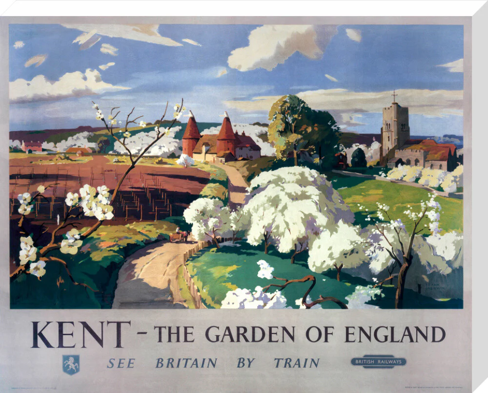 'Kent - The Garden of England', BR poster, 1955. - Image 33