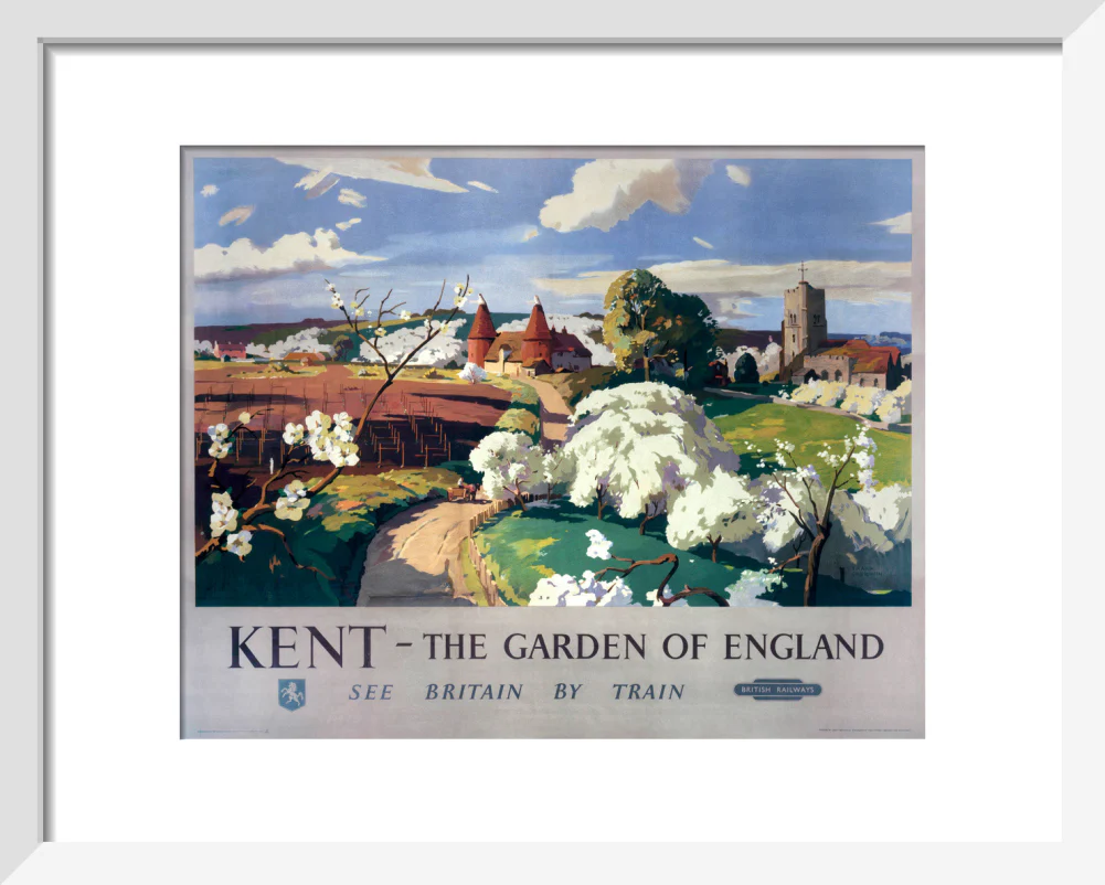 'Kent - The Garden of England', BR poster, 1955. - Image 37