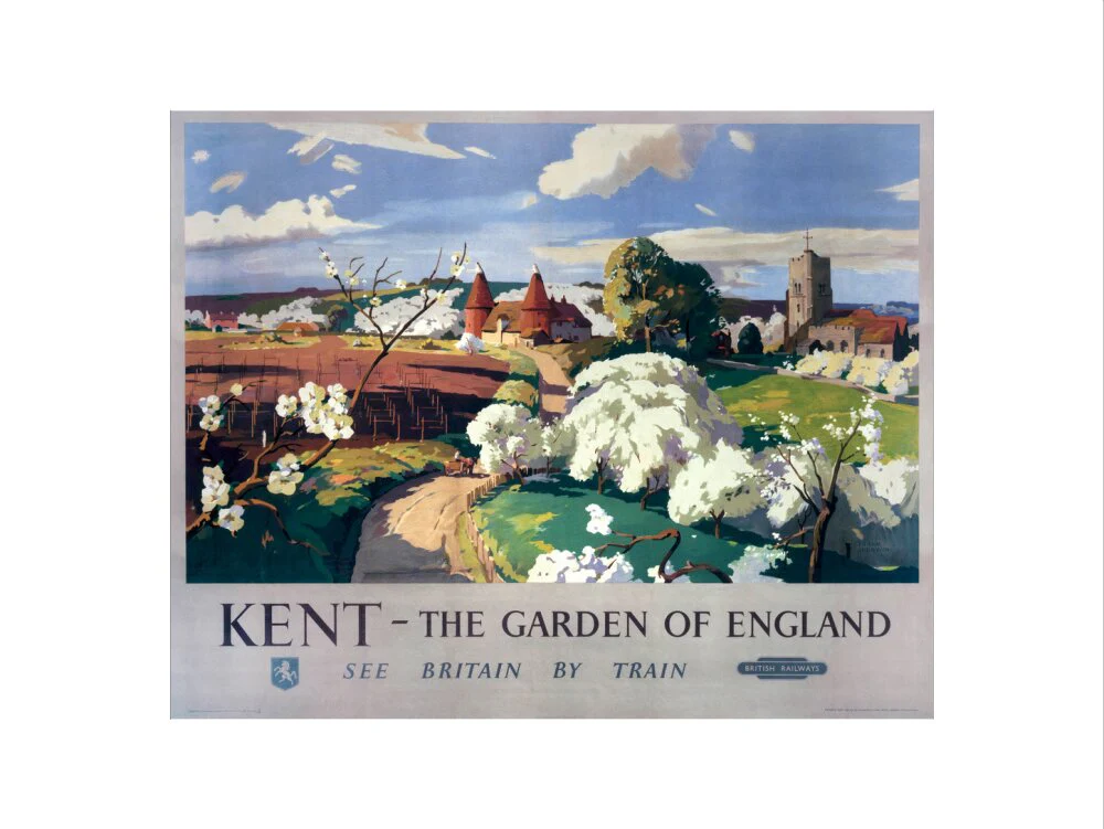 'Kent - The Garden of England', BR poster, 1955. - Image 40