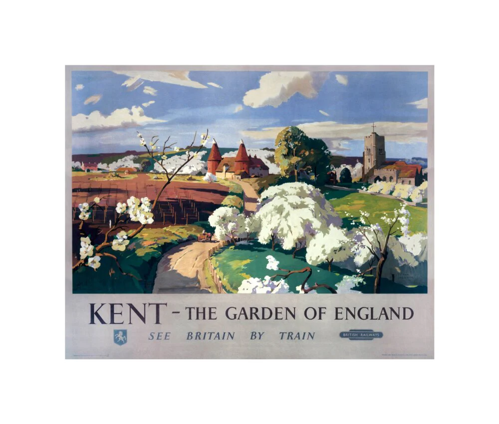 'Kent - The Garden of England', BR poster, 1955. - Image 60