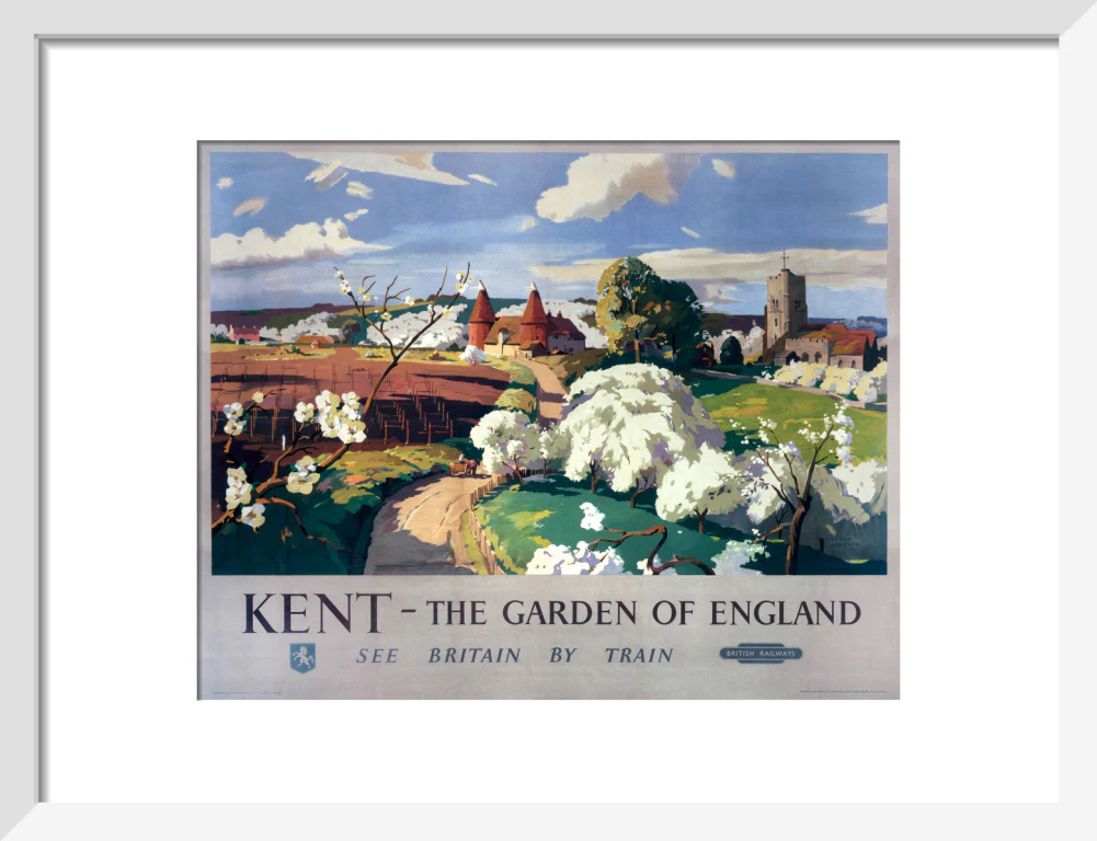 'Kent - The Garden of England', BR poster, 1955. - Image 9