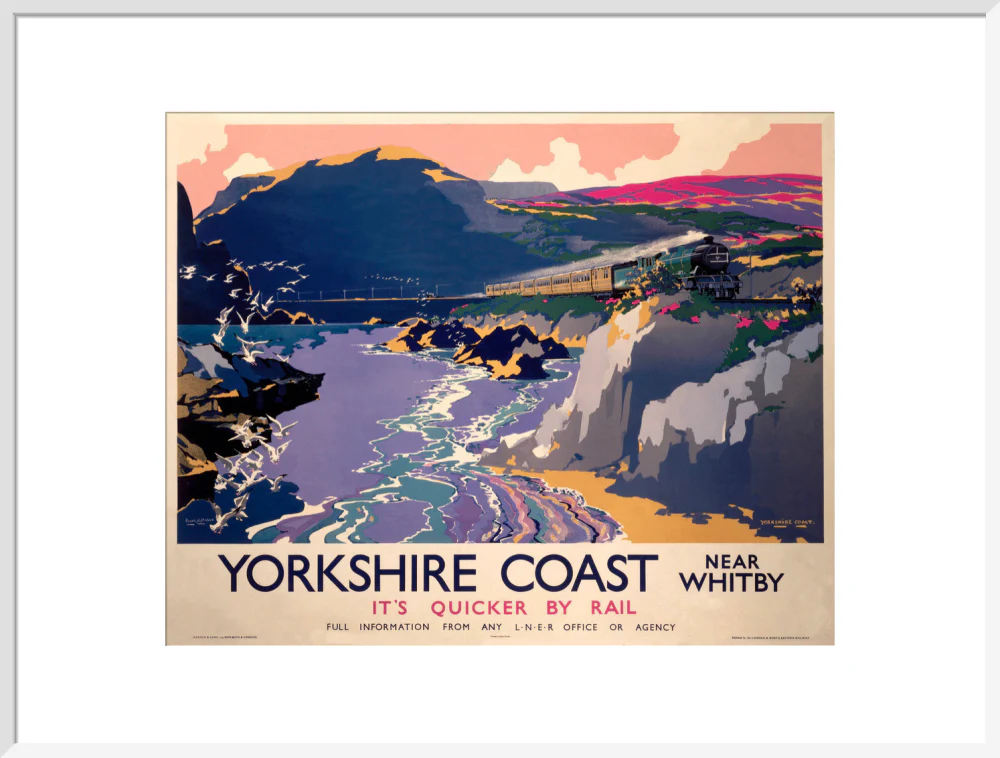'Yorkshire Coast', LNER poster, 1937. - Image 57