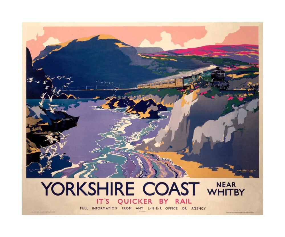 'Yorkshire Coast', LNER poster, 1937. - Image 62