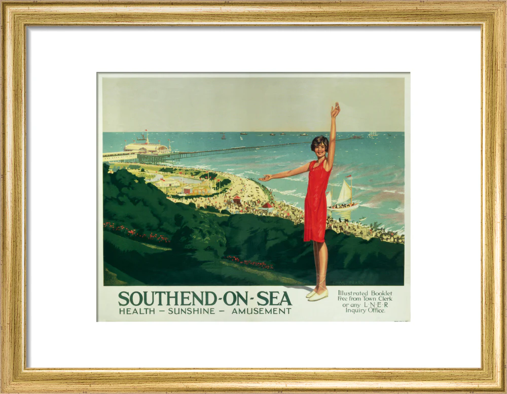 'Southend-on-Sea', LNER poster, 1923-1947. - Image 10