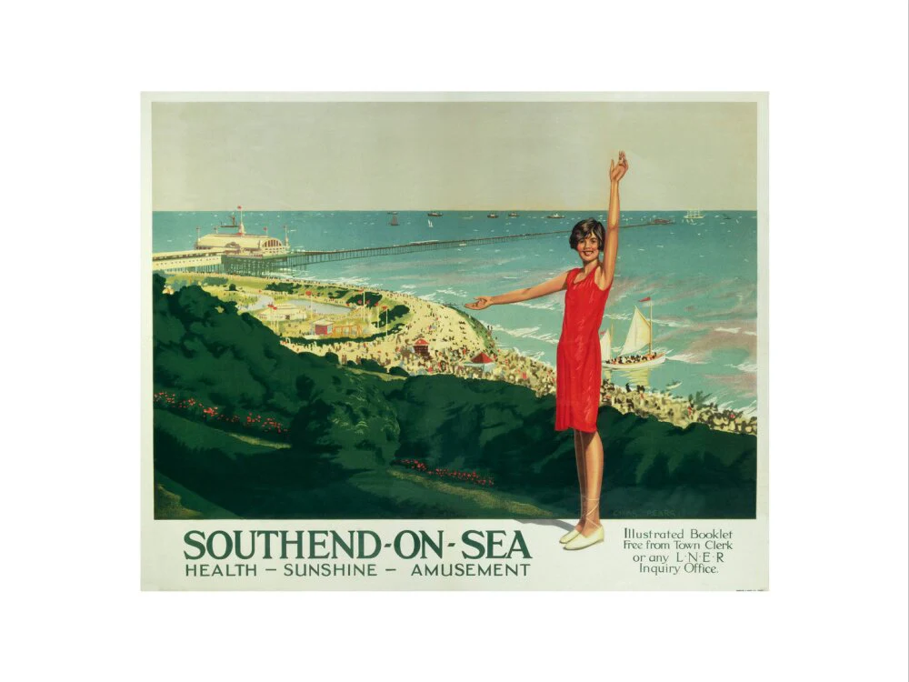 'Southend-on-Sea', LNER poster, 1923-1947. - Image 12