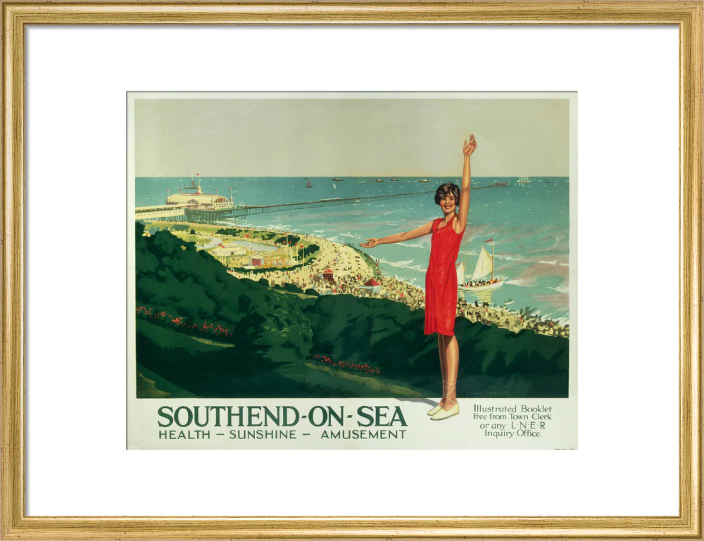'Southend-on-Sea', LNER poster, 1923-1947. - Image 15