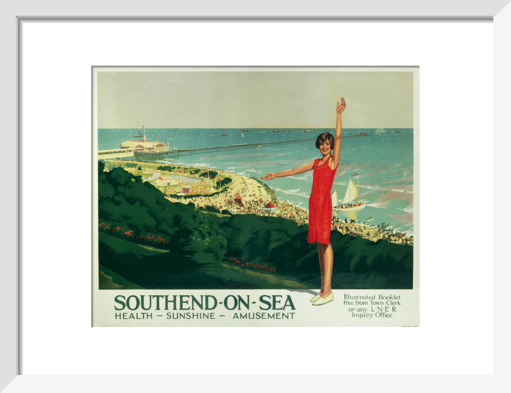 'Southend-on-Sea', LNER poster, 1923-1947. - Image 42