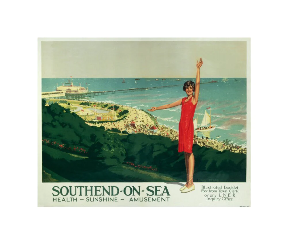 'Southend-on-Sea', LNER poster, 1923-1947. - Image 60