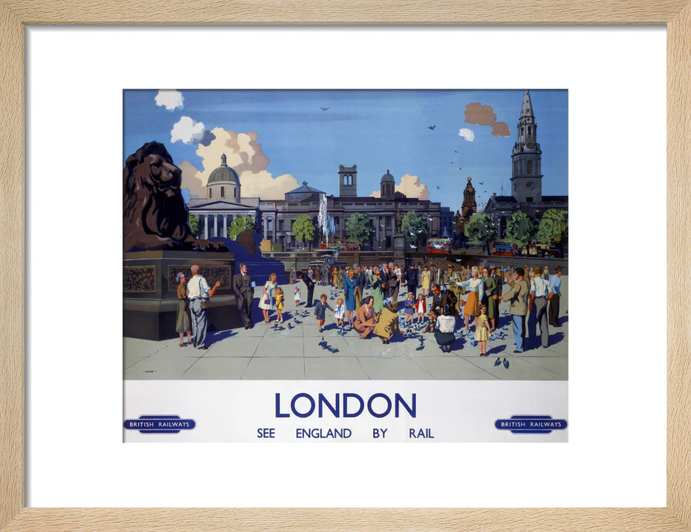 'London', BR poster, 1950s. - Image 11