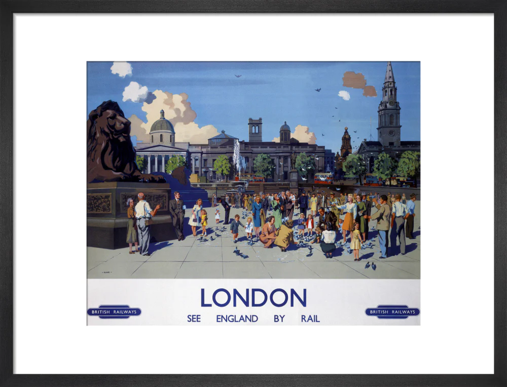'London', BR poster, 1950s. - Image 13