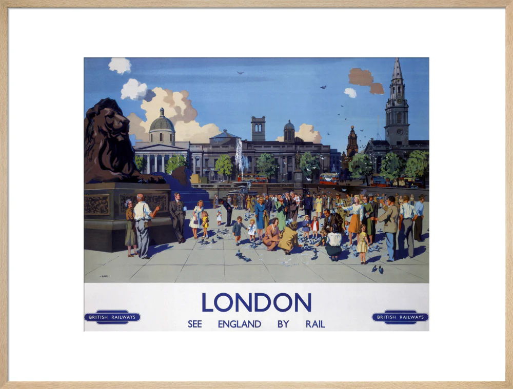 'London', BR poster, 1950s. - Image 26