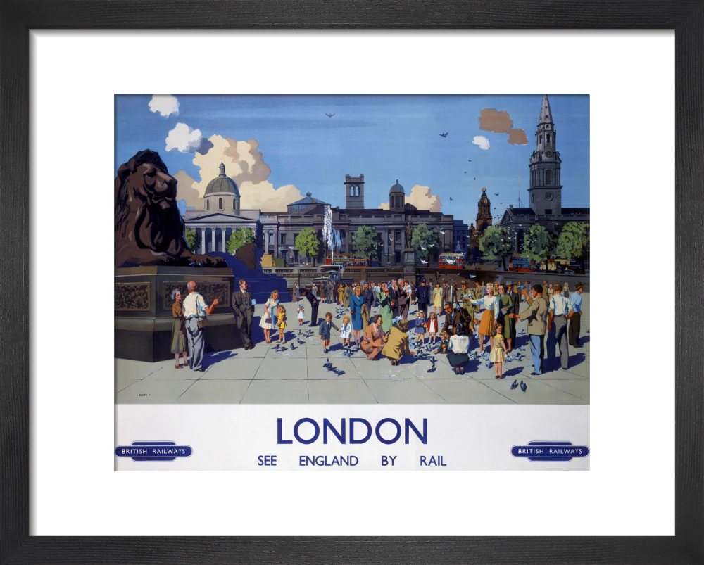 'London', BR poster, 1950s. - Image 36