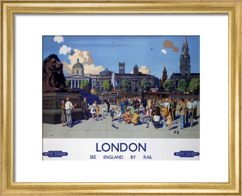 'London', BR poster, 1950s. - Image 38