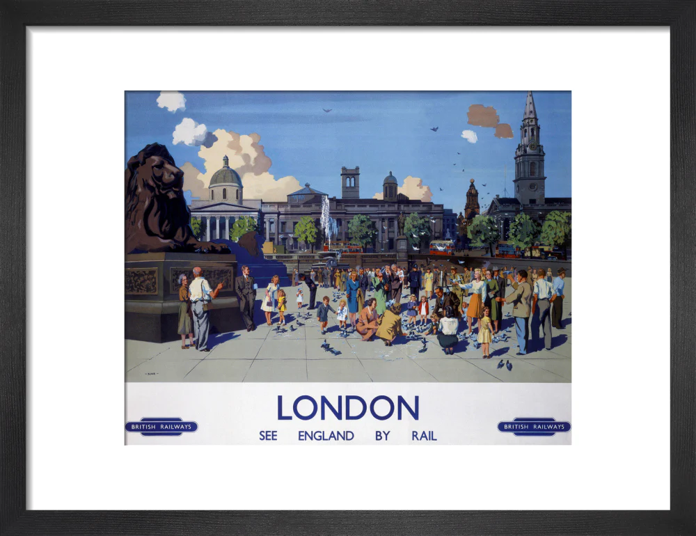 'London', BR poster, 1950s. - Image 41