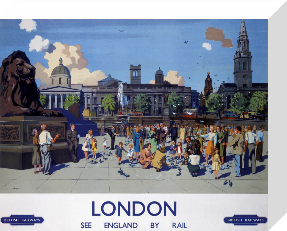 'London', BR poster, 1950s. - Image 64