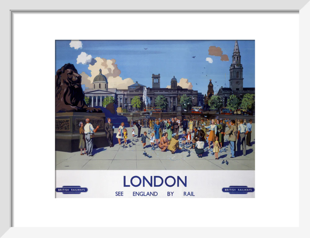'London', BR poster, 1950s. - Image 9