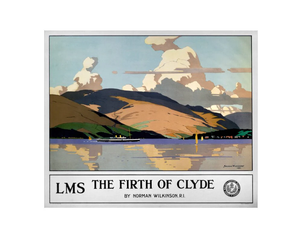 'The Firth of Clyde', LMS poster, 1925. - Image 2
