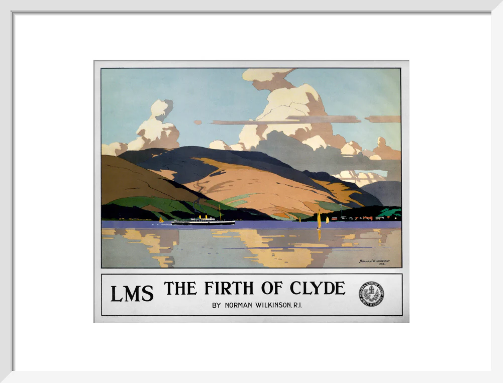 'The Firth of Clyde', LMS poster, 1925. - Image 47