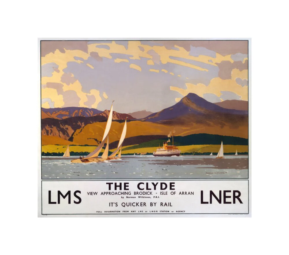 'The Clyde', LMS/LNER poster, 1923-1947. - Image 27