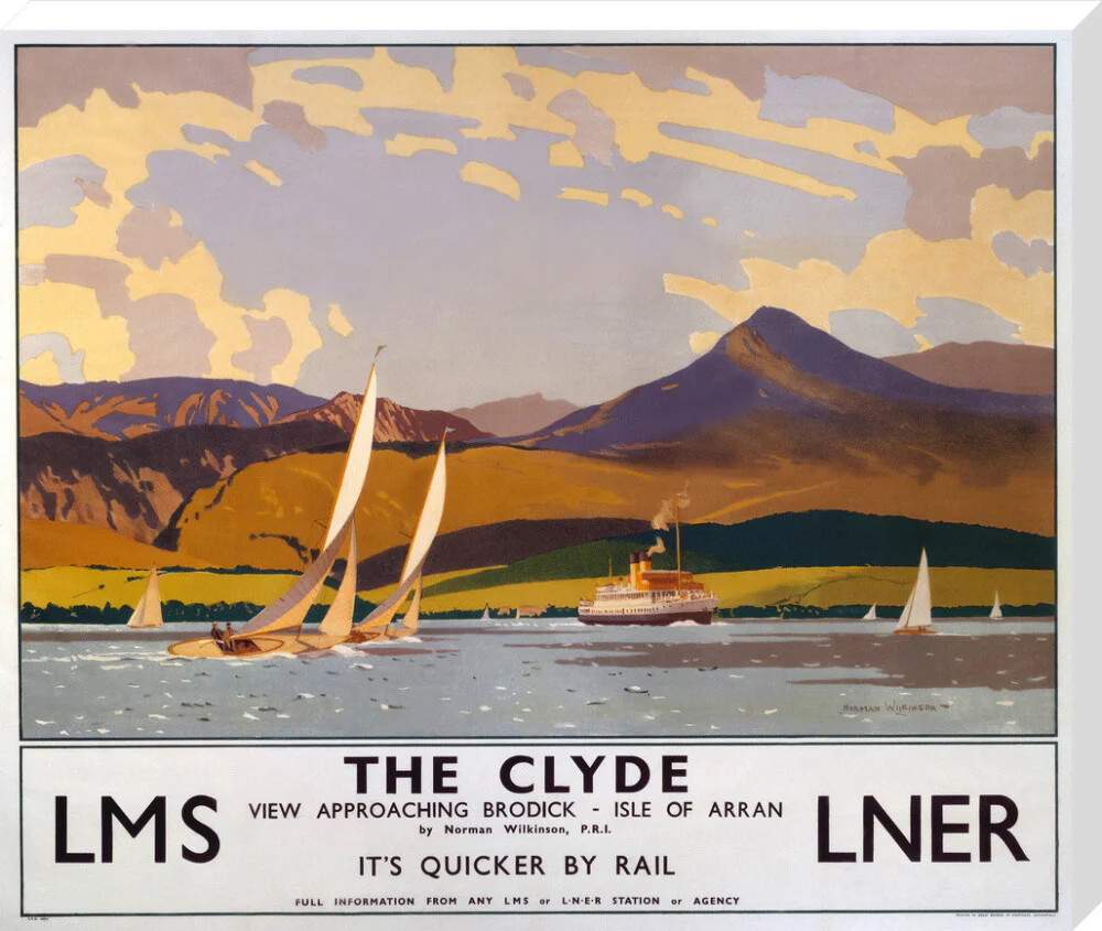 'The Clyde', LMS/LNER poster, 1923-1947. - Image 34