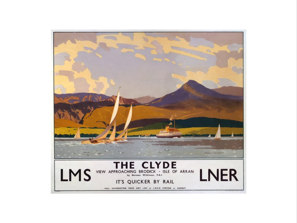'The Clyde', LMS/LNER poster, 1923-1947. - Image 45