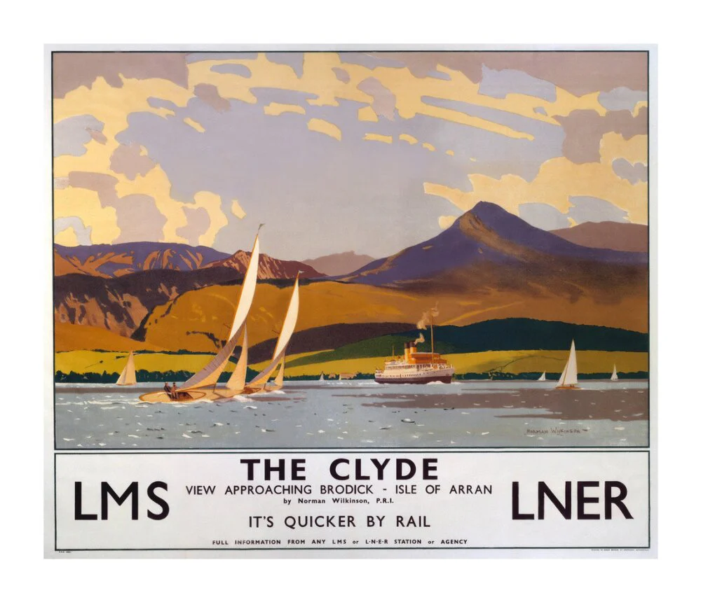 'The Clyde', LMS/LNER poster, 1923-1947. - Image 63