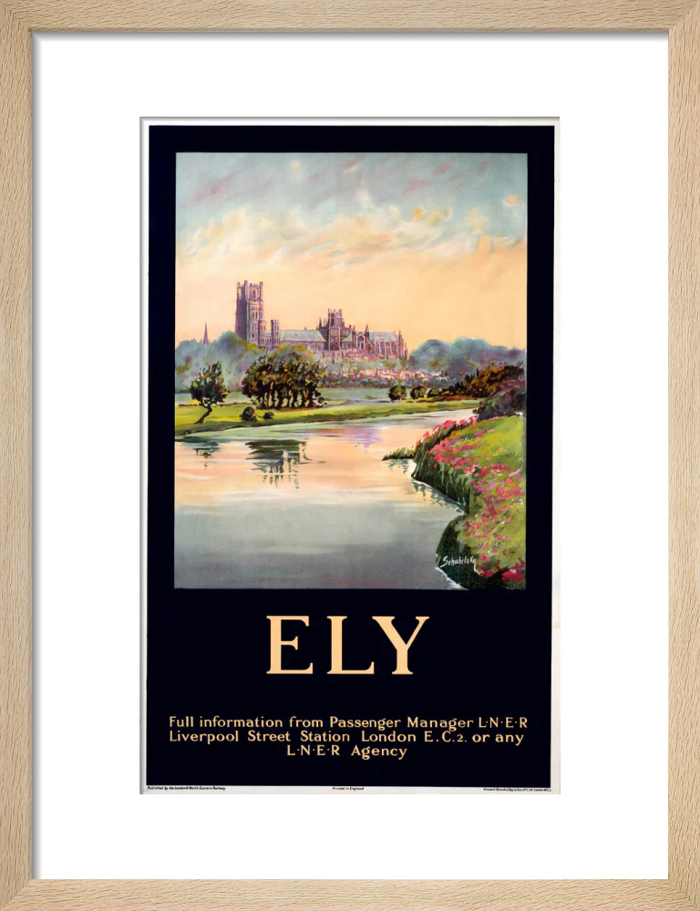 'Ely', LNER poster, 1923-1947. - Image 11