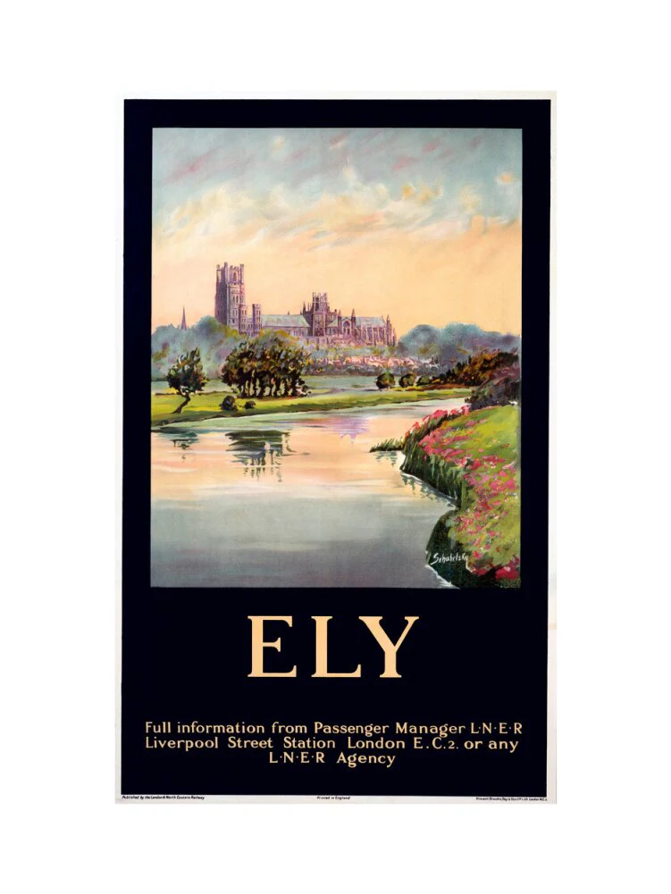 'Ely', LNER poster, 1923-1947. - Image 12