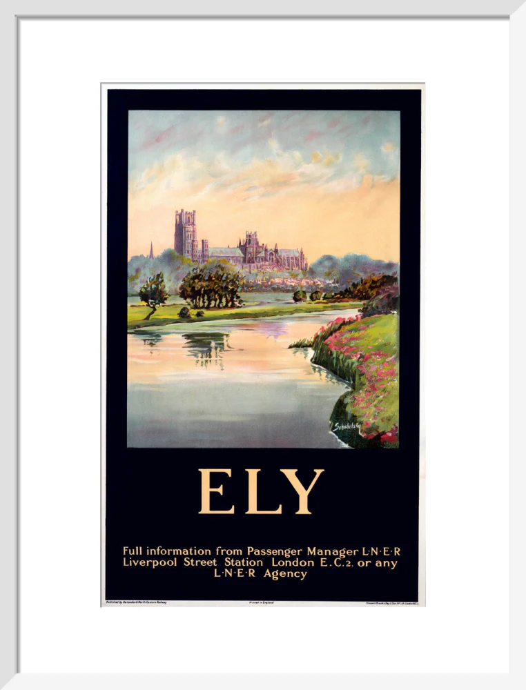 'Ely', LNER poster, 1923-1947. - Image 14