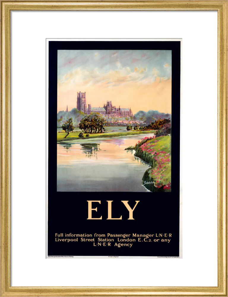 'Ely', LNER poster, 1923-1947. - Image 15