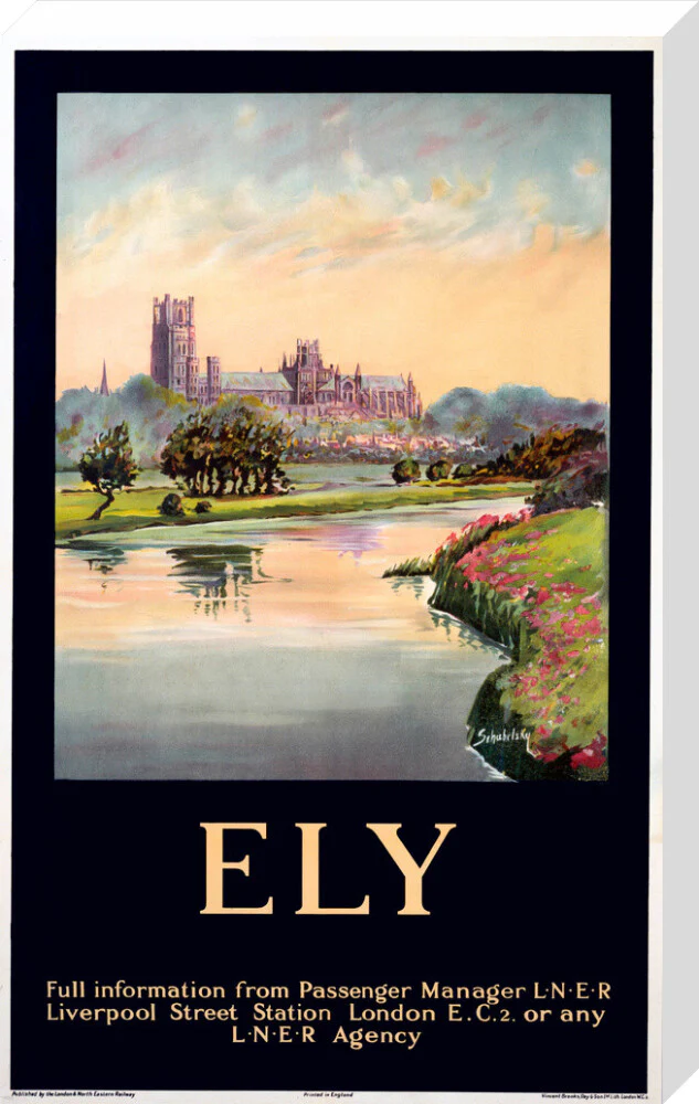 'Ely', LNER poster, 1923-1947. - Image 66