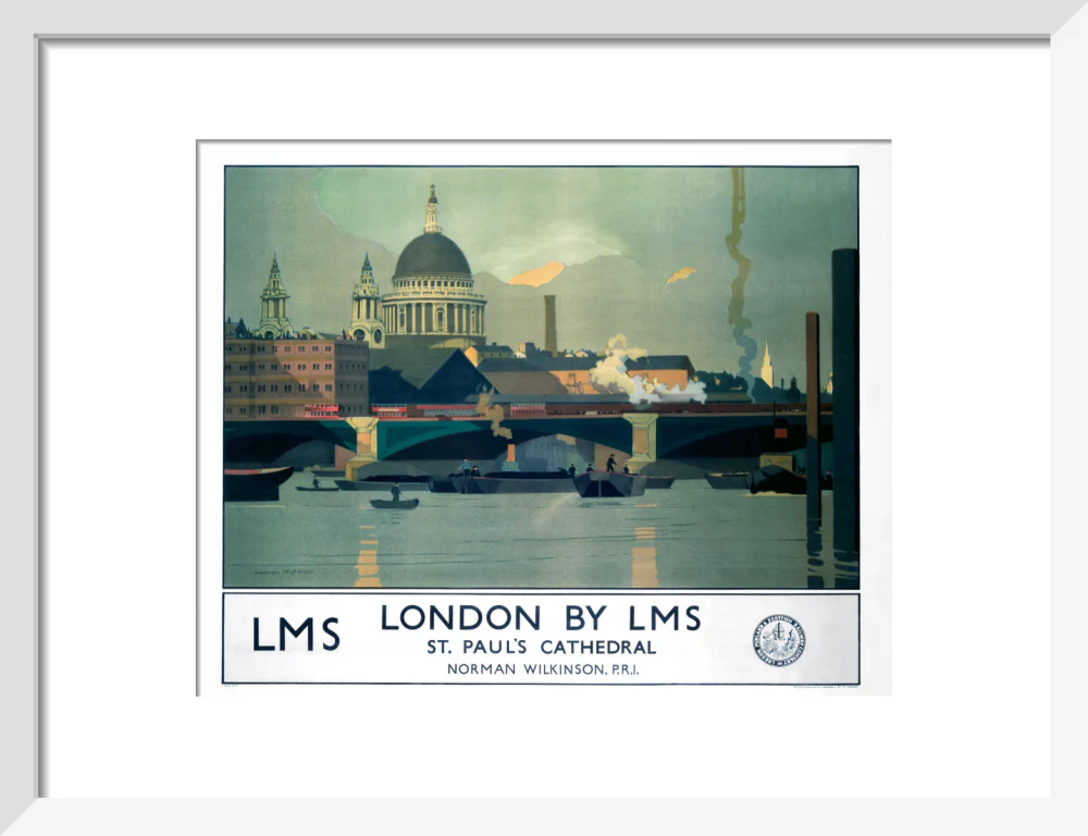 'London by LMS', LMS poster, c 1925. - Image 42