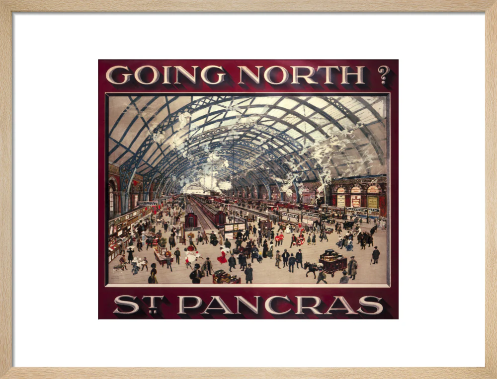 'Going North? St Pancras', MR poster, 1910. - Image 49