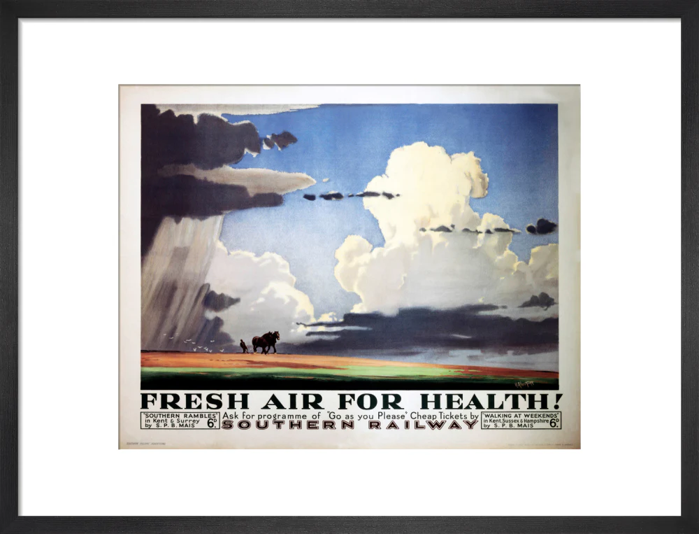 'Fresh Air for Health', SR poster, 1937. - Image 13