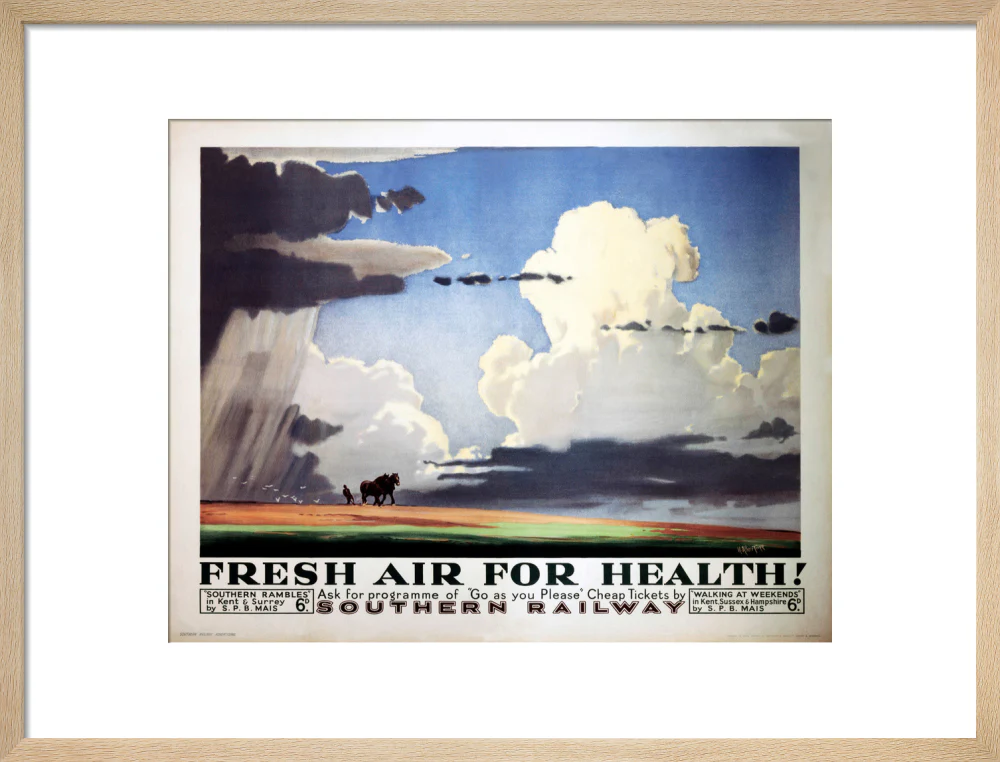 'Fresh Air for Health', SR poster, 1937. - Image 16