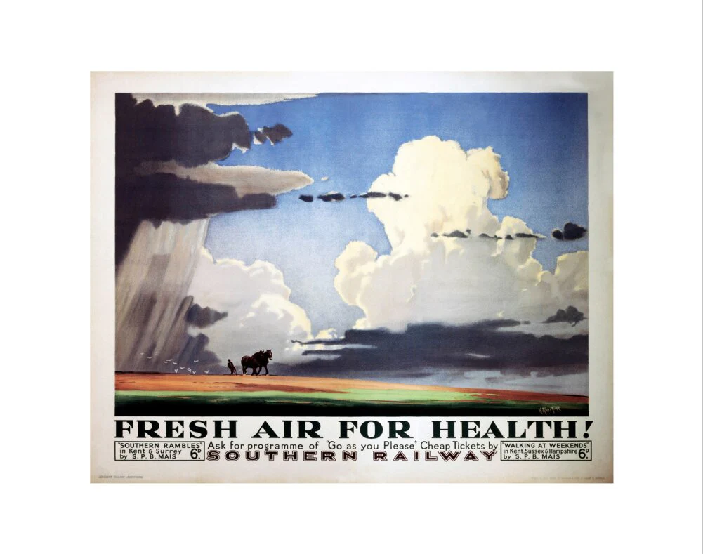 'Fresh Air for Health', SR poster, 1937. - Image 2