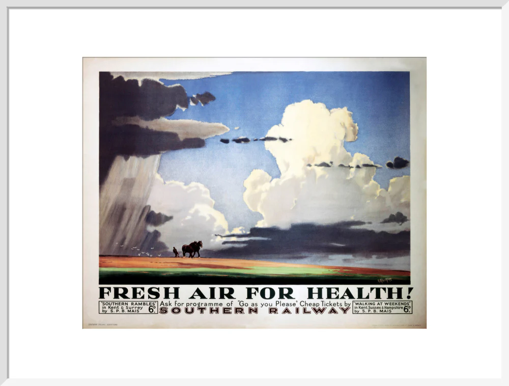 'Fresh Air for Health', SR poster, 1937. - Image 24